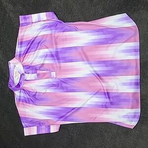 Colorful‎ top purple pink white 💜